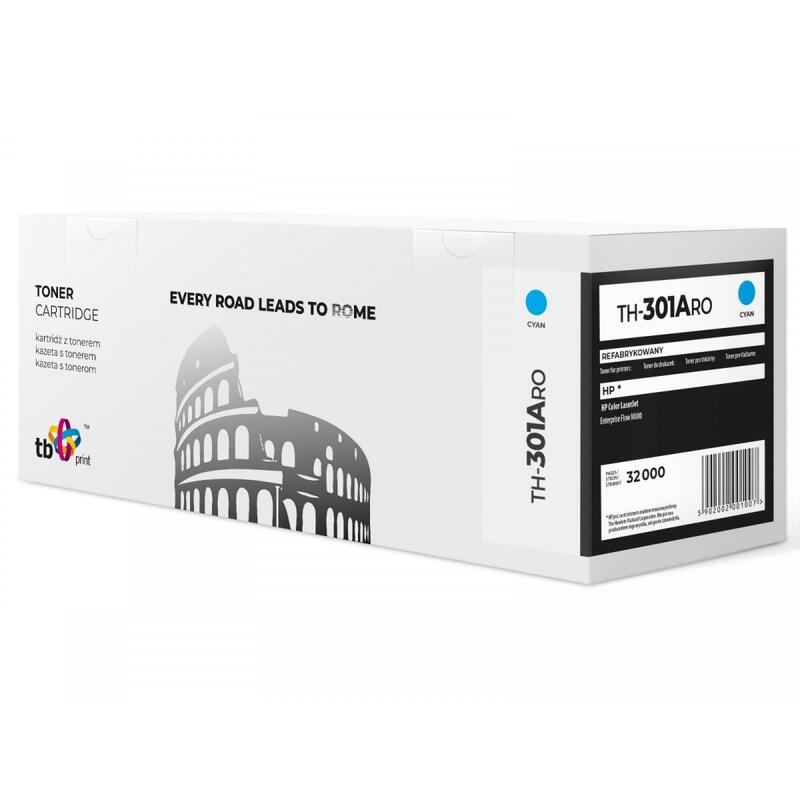 Toner Para Hp M880 Cf301a 827a Cy Th-301aro Ref.