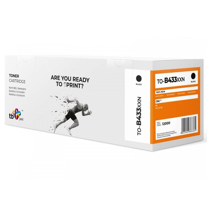Toner Para Oki B433/513 To-B433xxn Bk 100 Nuevo
