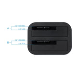 Tooq Docking Station Usb 3.0/3.1 Gen 1 - Hdd/Ssd 2.5", 3.5" Sata - Boton De Clonacion - Gris/Negro