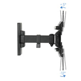 Tooq Soporte De Pared Con Brazo Para Tv De 13"-42" - Giratorio E Inclinable - Gestion De Cables - Peso Max 20kg - Vesa