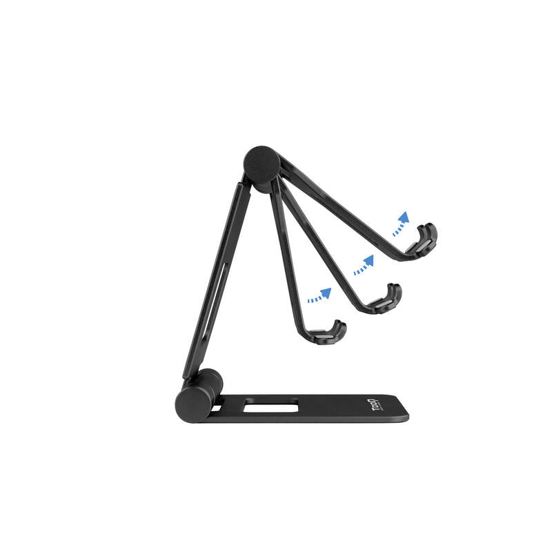Tooq Soporte De Sobremesa Ajustable Para Smartphone/Tablet Hasta 10"