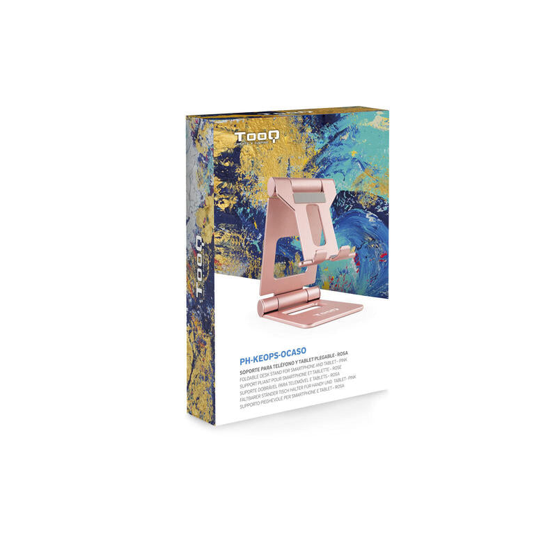 Tooq Soporte De Sobremesa Ajustable Para Smartphone/Tablet Hasta 10"