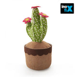 Tope Textil Sujetapuertas 1kg Cactus Verde. Inofix