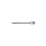 Tornillo Para Aglomerado Fischer Power-Fast Ii 4,0x40 Cabeza Avellanada Pz 100 Piezas, Rosca Completa, Galvanizado 670201