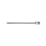 Tornillo Para Aglomerado Fischer Powerfast Ii 4,0x35 Cabeza Avellanada Pz 100 Piezas, Rosca Parcial, Galvanizado 670211