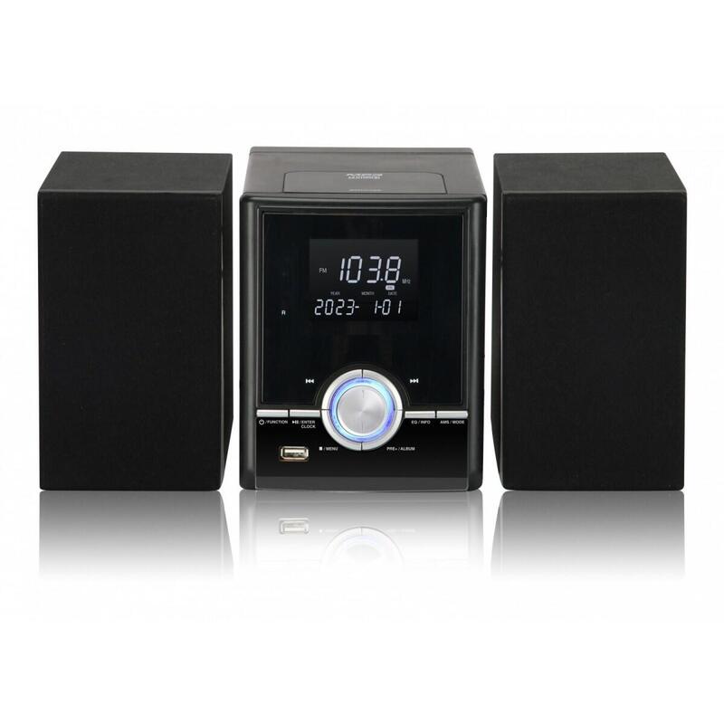 Torre Jowisz Bt Cd Usb Negra