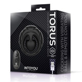 Torus Anillo Vibrador Con Bola Clitoriana Con Control Remoto Usb