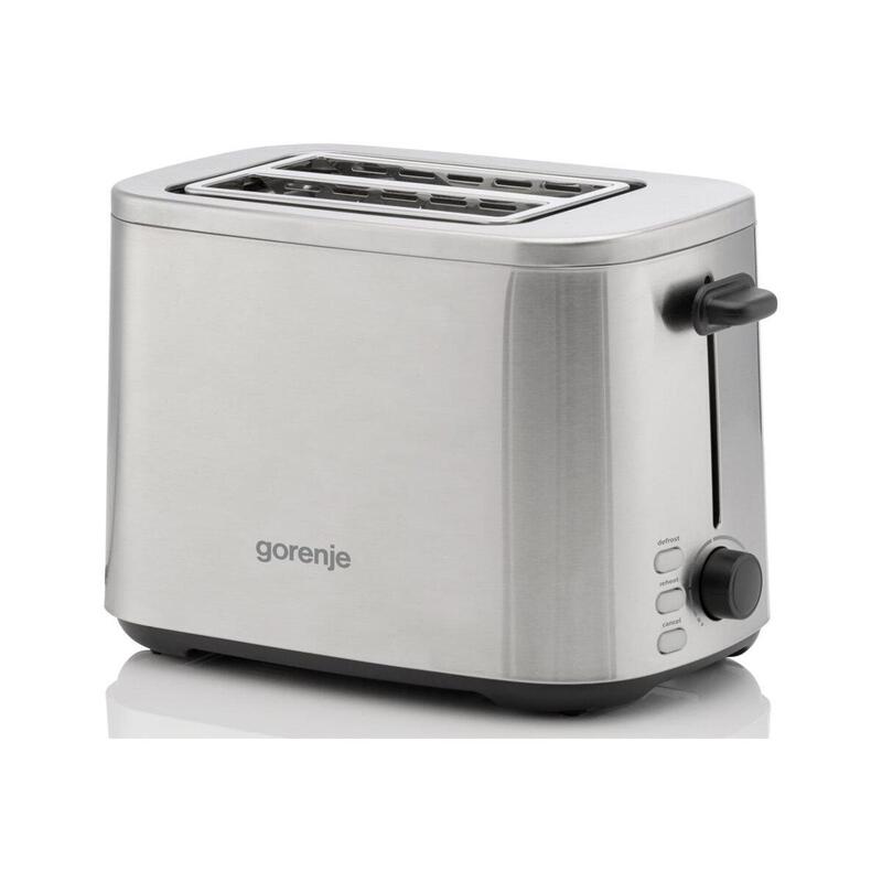 Tostadora Gorenje T800ds, Potencia 800 W, Acero Inoxidable