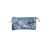 Toybags Estuche Triple Stitch Pink 8x22x8cm Poliéster Transpirable