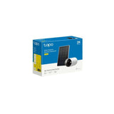 Tp-Link Camera Tapo Tc82 Wireless Outdoor Security, 2k 3mp, Night Vision, Ip65 + Tp-Link Tapo Solar Panel 2.5w, Ip65, Black Eu White Eu