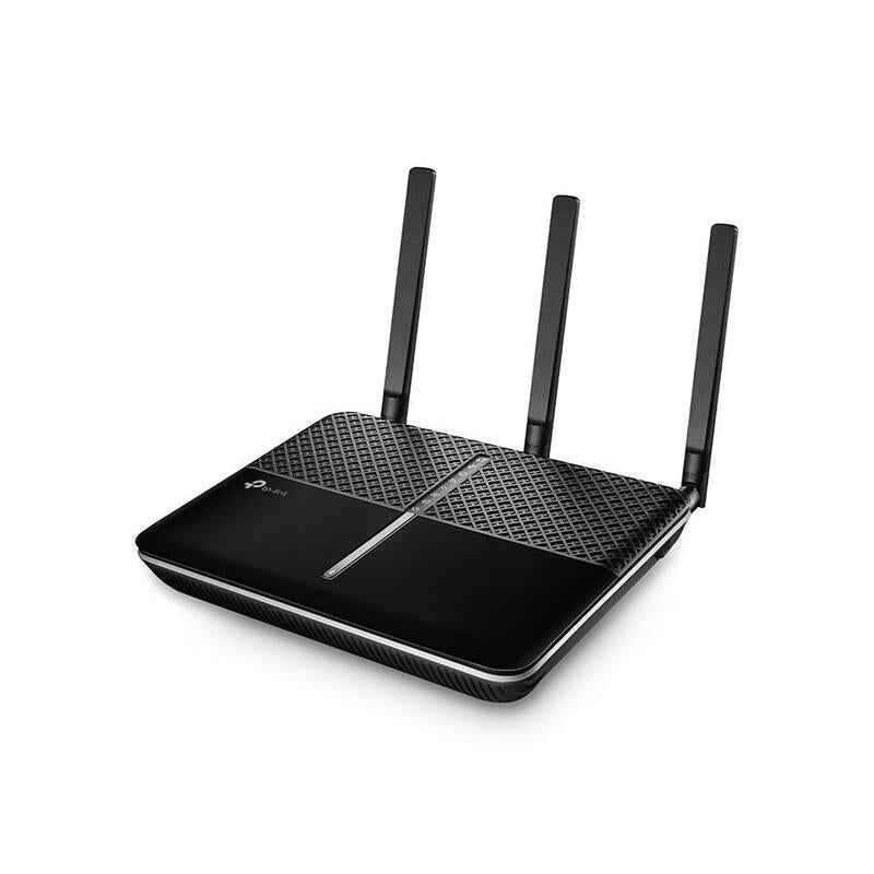Tp-Link Modem Router Wifi Dualband Vdsl/Adsl Vr600 Ac1300 300mbps En 2,4ghz Y 1300mbps En 5ghz 1p Giga 1xusb 3 Antenas Desmontables