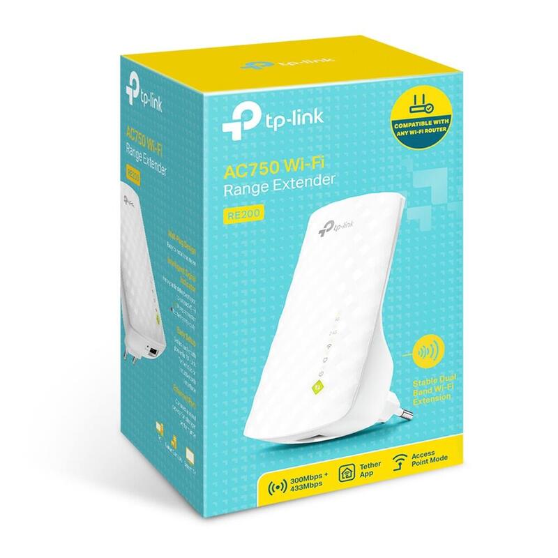 Tp-Link Re200 Ap Wifi N750 1xwan Extender