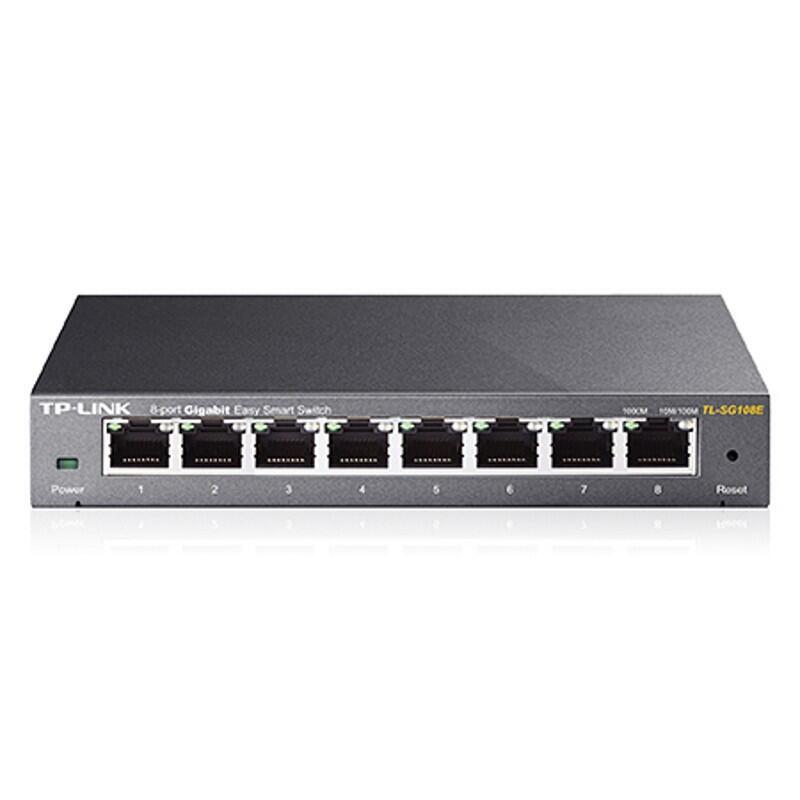 Tp-Link Tl-Sg108e Switch Easy Smart De 8 Puertos Gigabit