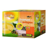 Trampa Reutilizable Con Cebo Atrayente Para Avispas Ecofin
