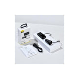 Baseus Car Charger Bluetooth Fm Transmitter T-Typed S-16 With Display 2xusb Microsd Black (Ccmt000201)