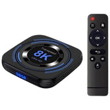 Transpeed 8k H618 4gb/64gb Wifi Dual Android 12 Negro - Android Tv