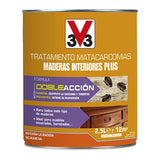 Tratamiento Matacarcomas Maderas Interiores Plus, 2,5 L