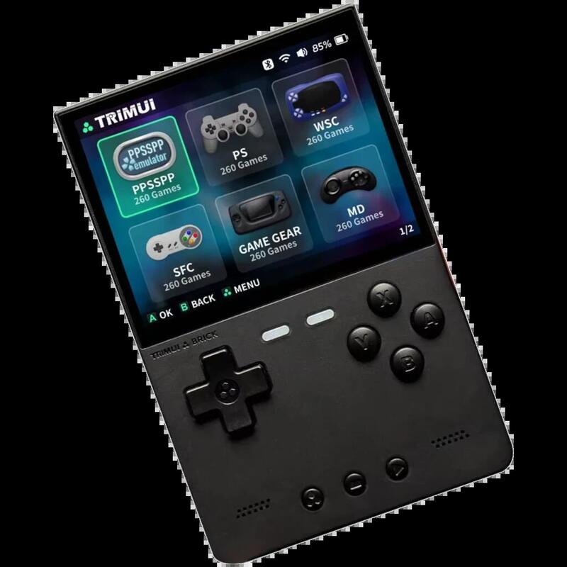 Trimui Brick (Sin Sd Card) Negro - Consola Retro