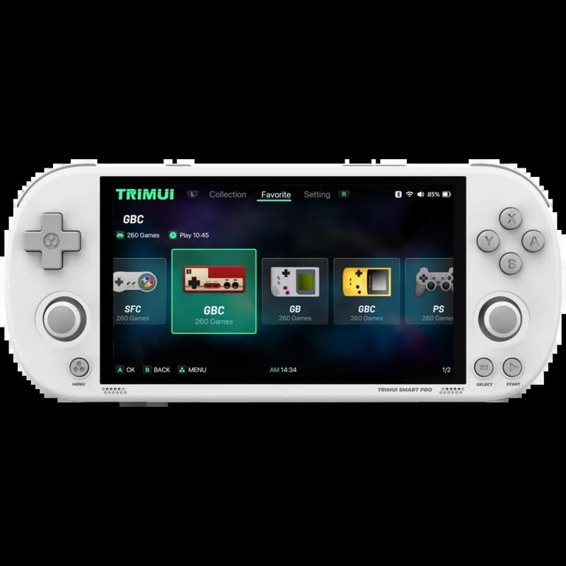 Trimui Smart Pro (Sin Sd Card) Blanco - Consola Retro