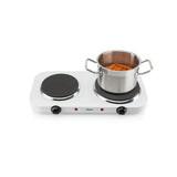 Tristar Kp-6245 Placa De Cocción De Hierro Fundido Independiente - Blanco