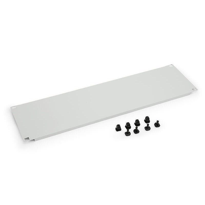 Triton 19 Zbh. Blindplatte, 1he, Negro, Con Kunmmoffmöpsel