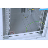 Triton Rma-42-A88-Cax-A1 Armario Rack De 19" 42u, 800x800mm, Puerta De Vidrio, Gris