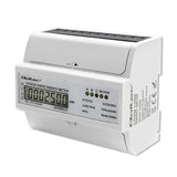Trójfazowy Dwukierunkowy Elektroniczny Licznik Miernik Zuzycia Energii Na Szyne Din 400v 100a Lcd 4p