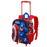 Trolley 3d Patriot Capitan America Marvel 34cm