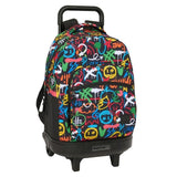 Trolley Compact Extraible Colors Graffiti 42cm