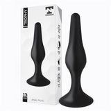Trophy Plug Anal 13 Cm Silicona Negro
