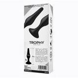 Trophy Plug Anal 15 Cm Silicona Negro