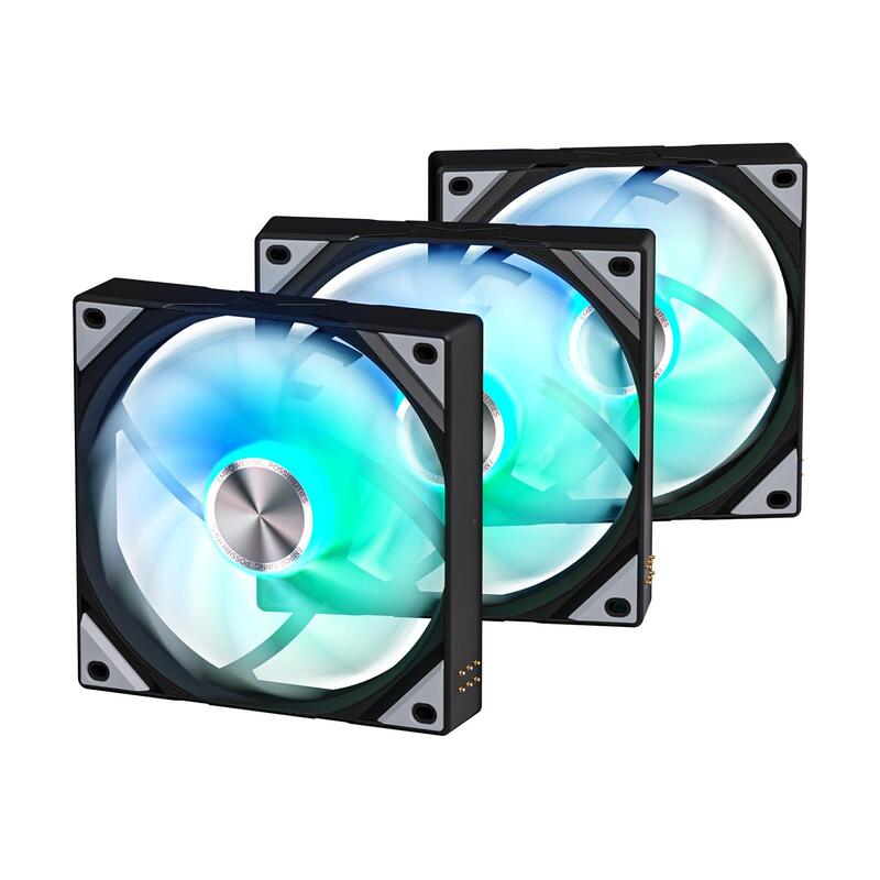 Tryx Rota Sl Argb Ventilador - Pack De 3, 120 Mm, Negro
