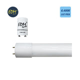 Tubo Led T8 9w 900lm 6500k Luz Fria (Eq.18w) Ø2,6x60cm Edm