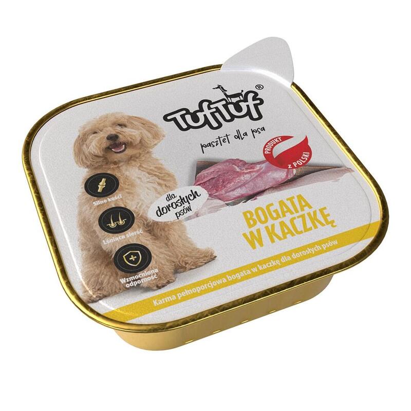 Tuf Tuf Pasztet Z Kaczki Alupak Para Perro 300g