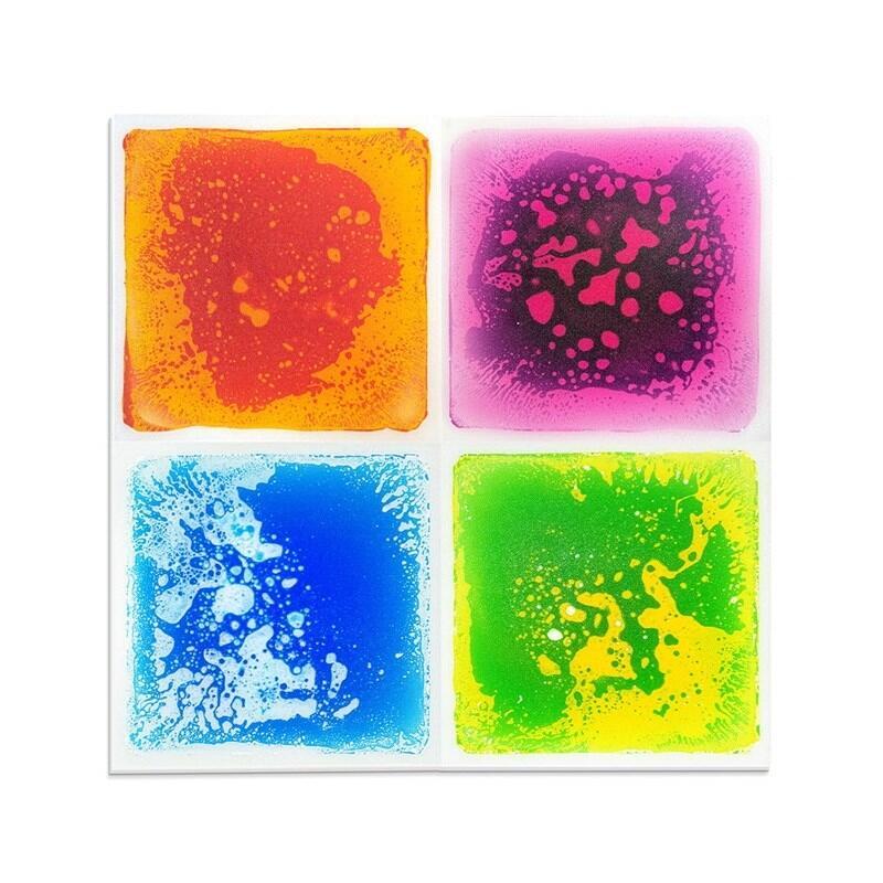 Tullo Sciezka Sensoryczna - Sensoryczne Plytki Z Ciecza 30x30 Cm 4 Szt.