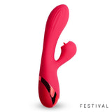 Vibrador Turna Usb Rojo