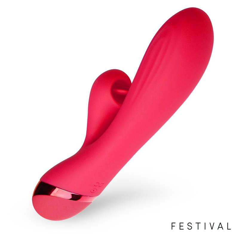 Vibrador Turna Usb Rojo