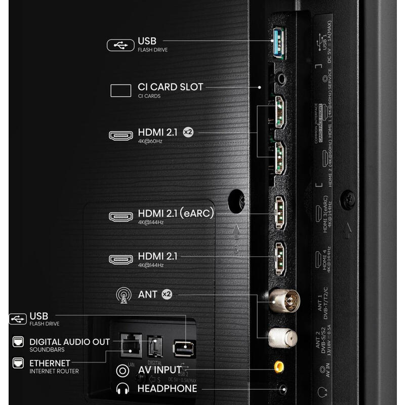 Tv Hisense 100" 100e7nq Pro Uhd Qled Smart Tv 144h