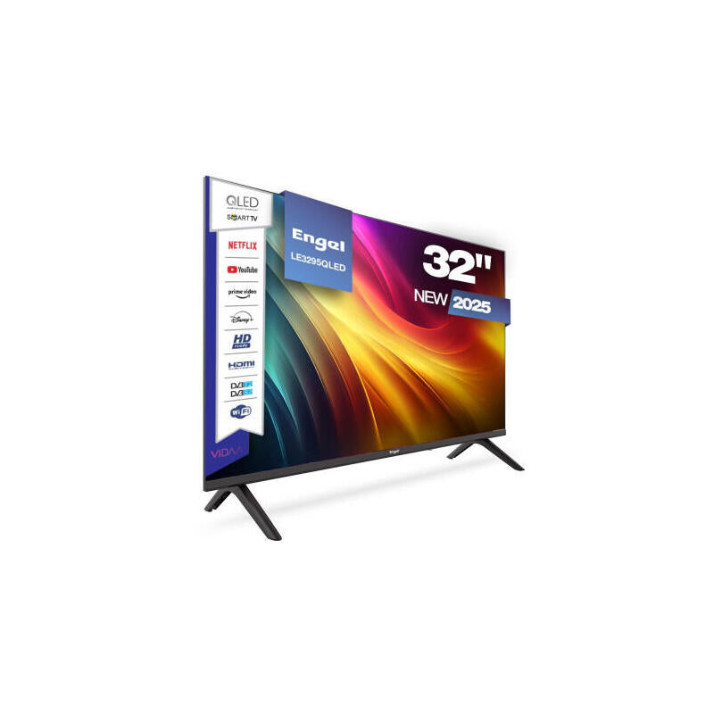 Tv Qled 32"-Tdt2 - Hd -Smartv Vidaa Netflix/Amazon. Modo Hospitality