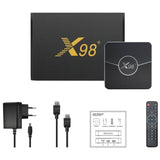 Tvcaccand  X98 Plus S905w2 4gb/64gb Dual Wifi Bluetooth Android 11
