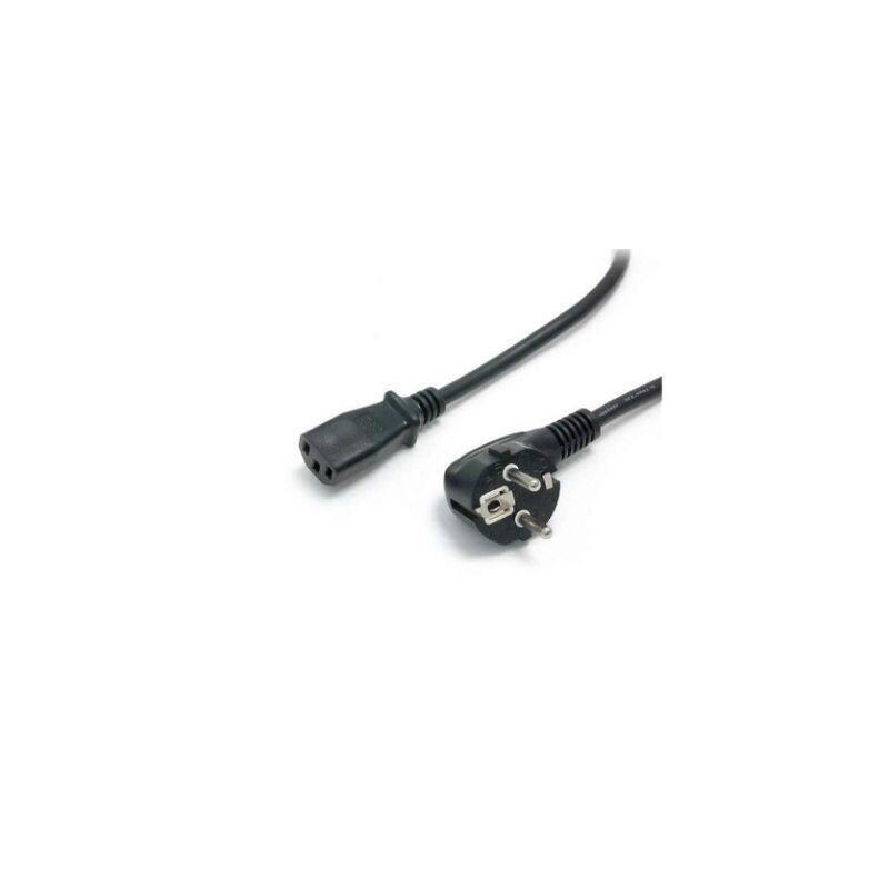 Ubiquiti Cable Alimentacion 1.8m Schuko/C5 Negro Cable De Alimentaci&Oacute N Acodado (1.8 M) De Color Negro Con Conector Schuko Macho A Conector C5 Hembra