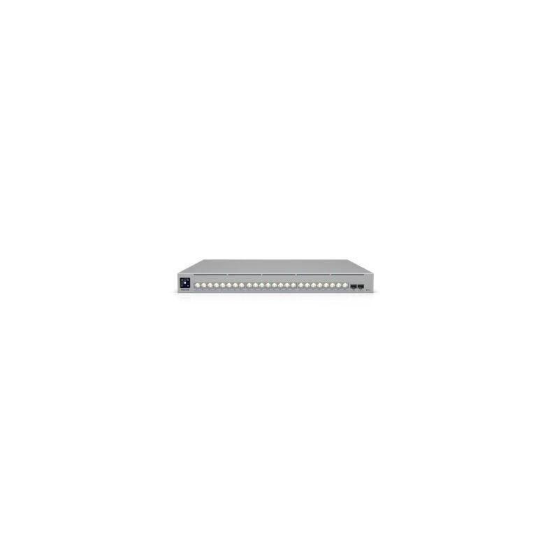 Ubiquiti Ecs-24-Poe (1050w) Switch Poe +++ De Capa 3 Con 24 Puertos. 8 Puertos 2,5gbe Y 16 Puertos 10gbe Y 2 X 25g Sfp28.Capacidad De Switching 460 Gbps. Poe Budget 1050w
