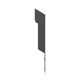 Ubiquiti Intercom Parasol, Guardabarros Negro Uacc-Intercom-Sunshield