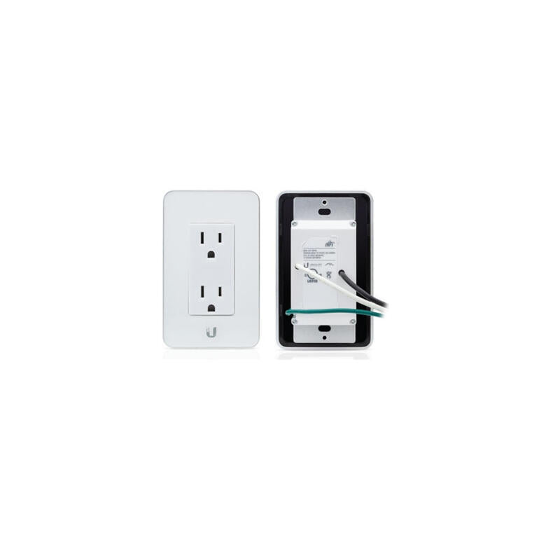 Ubiquiti Mfi Mfi-Mpw-W In-Wall Manageable Outlet, White
