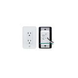 Ubiquiti Mfi Mfi-Mpw-W In-Wall Manageable Outlet, White