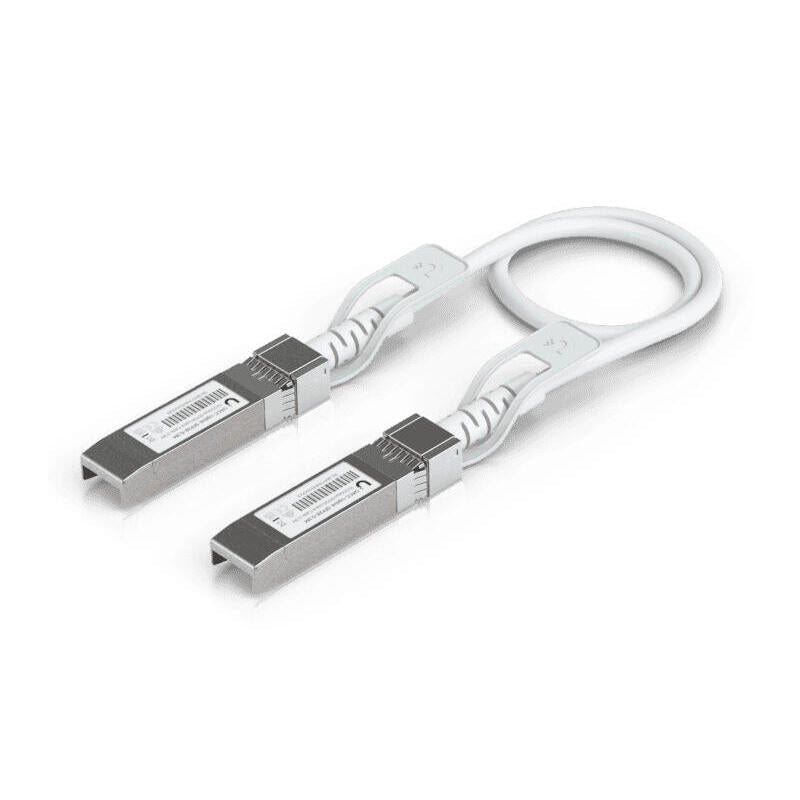 Ubiquiti Uacc-Uplink-Sfp28-0.3m Cable De Fibra Óptica E Infiniband 0,3 M Blanco