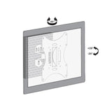 Soporte De Pared Para Pantalla Tv Plasma, Lcd, Led 23-42" 30kg Vesa 200x200 Maclean Mc-501a B