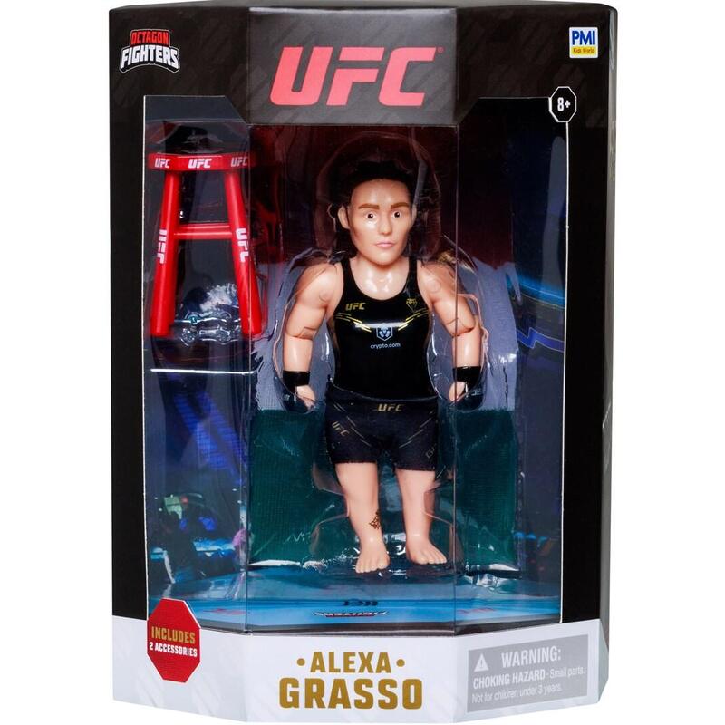 Ufc Octagon Fighters S1 Action Figure 11 Cm - Alexa Grasso