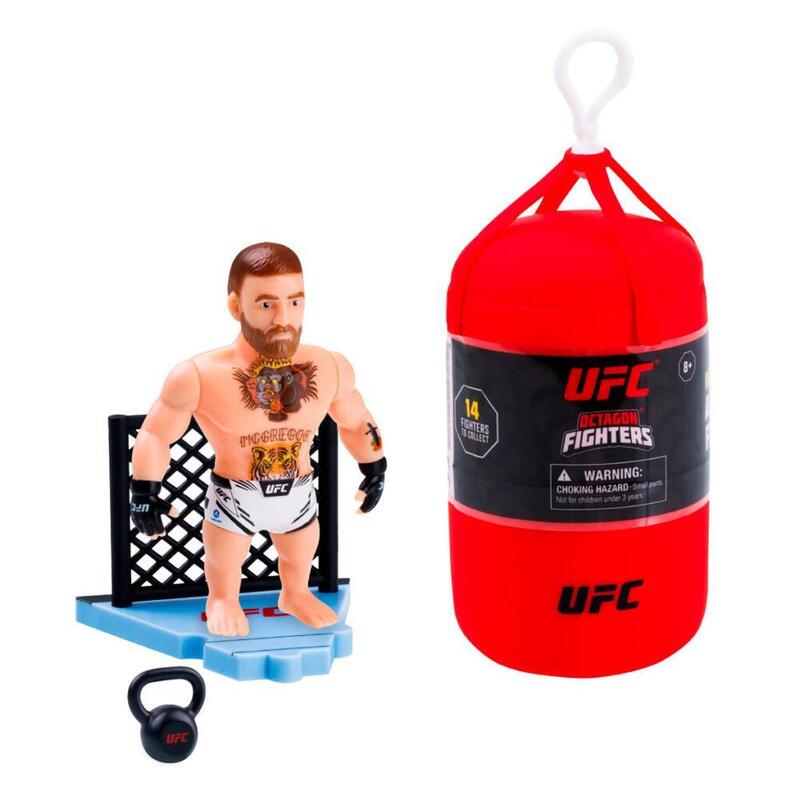 Ufc Punching Bag Figura Articulada 7 5 Cms + Set Lucha 1 Unidad Aleatoria