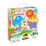Ukladanka 24 Elementy Dzikie Puzzle Sawanna